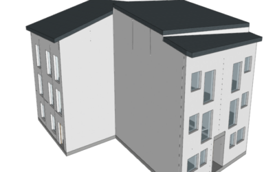 Calificación energética de proyecto para dos edificios residenciales