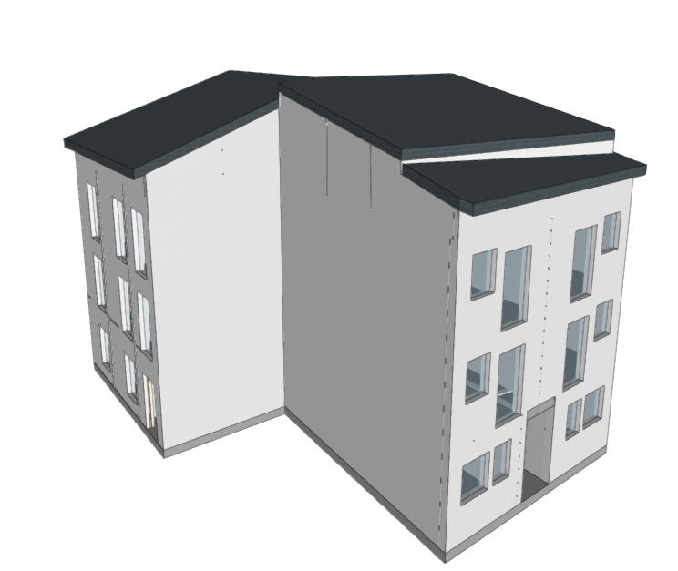 Calificación energética de proyecto para dos edificios residenciales